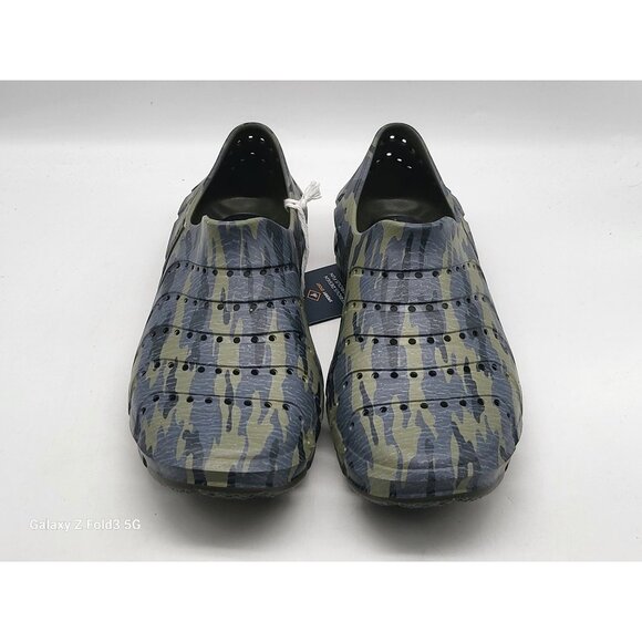 Sperry Water Strider Clog Mens Olive Green Camo Sandal Slip On Comfort Size 7 - Picture 2 of 10